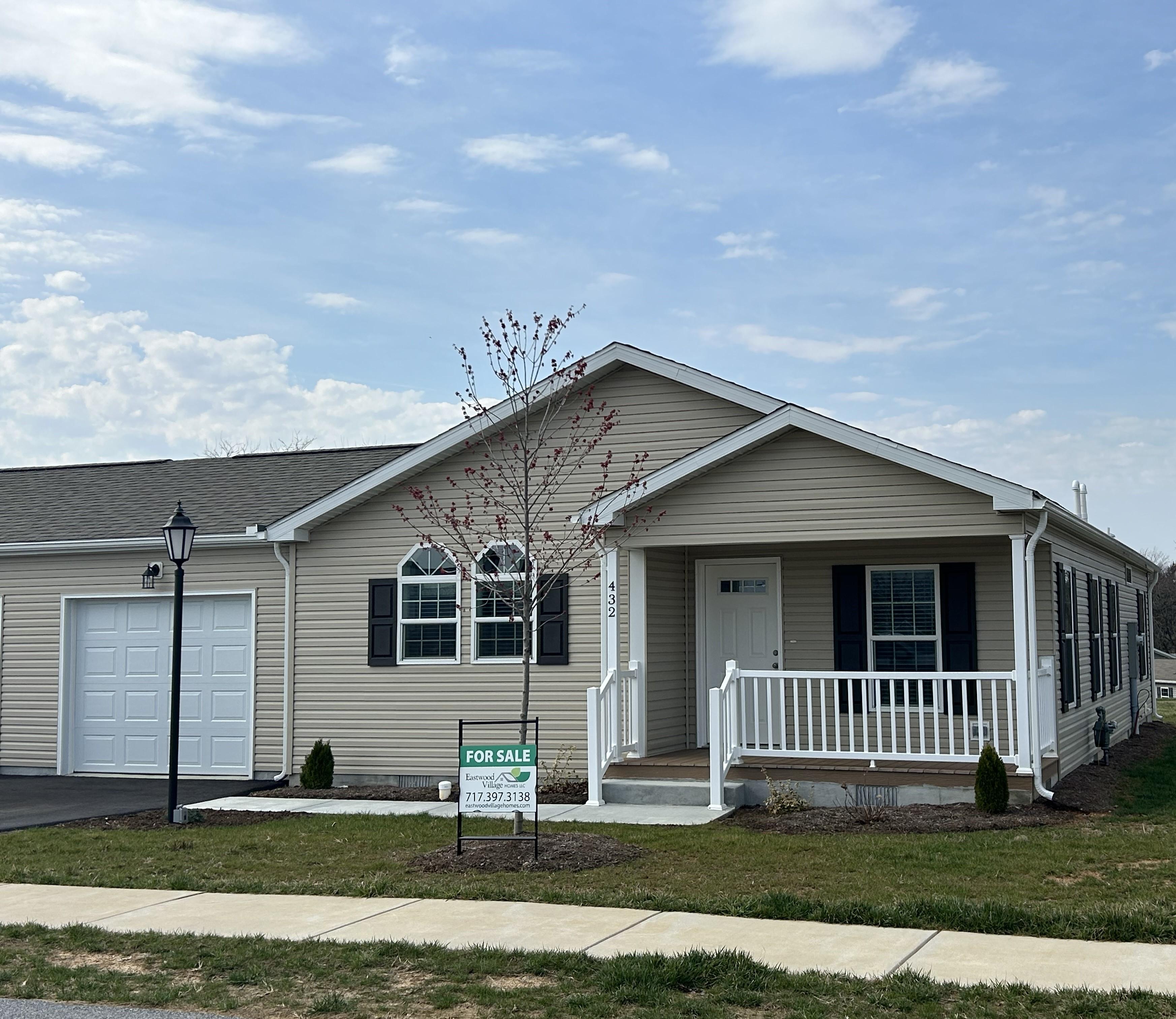 OPEN HOUSE - AUG 9TH, 1-3PM  2025 LITITZ MODEL  3BR/2BTH ENERGY STAR HOME   $279,900  Offering 6 months lot rent incentive
